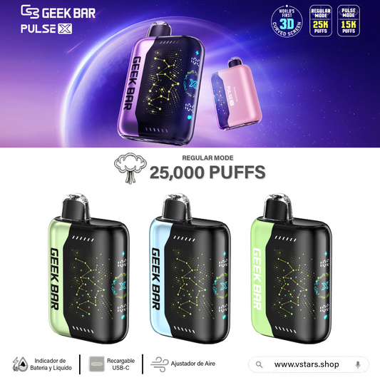 GEEK BAR PULSE X 25,000 PUFFS