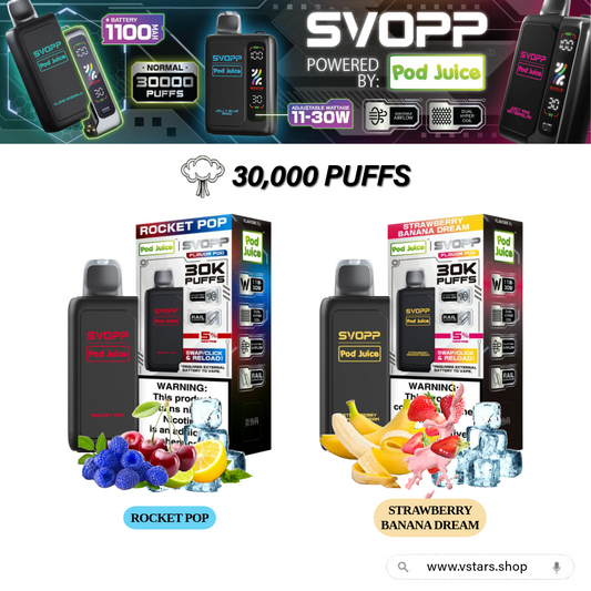 OXBAR X POD JUICE SVOPP POD 30,000 PUFFS